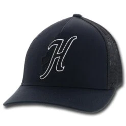 HOOey "Skipper" Black Hat
