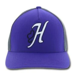 HOOey "Skipper" Purple/Grey Hat -Hooey Brands 1805PLGYfront 93732.1550318215.1280.1280