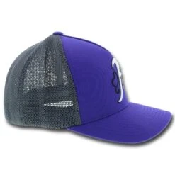 HOOey "Skipper" Purple/Grey Hat -Hooey Brands 1805PLGYside2 50380.1550318217.1280.1280