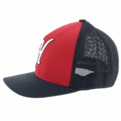 HOOey "Skipper" Red/Black Hat -Hooey Brands 1805RDBKleft 92923.1524785960.1280.1280