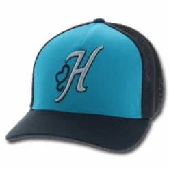 HOOey "Skipper" Turquoise/Black Hat