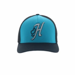 HOOey "Skipper" Turquoise/Black Hat -Hooey Brands 1805TQBKfront 06997.1534563864.1280.1280