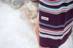 HOOey "Ladies Knits" Long Duster Pink/Turquoise Stripes -Hooey Brands 21 Hooey 260