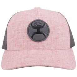 HOOey "Blush" Pink/Grey Hat -Hooey Brands 2104T PKGY01