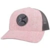 HOOey "Blush" Pink/Grey Hat -Hooey Brands 2104T PKGY02