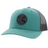 HOOey "Blush" Teal / Grey Hat -Hooey Brands 2205T TLGY02
