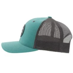HOOey "Blush" Teal / Grey Hat -Hooey Brands 2205T TLGY05
