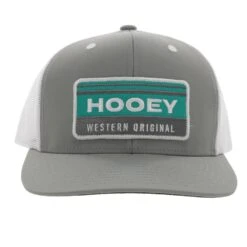 HOOey "Horizon" Grey, White And Turquoise Hat -Hooey Brands 2235T GYWH01