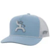 HOOey Youth "Cowboy Golf" Light Blue/White Hat -Hooey Brands 2318T BLWH02 be333411 c104 48f8 9438 c9886c7679f2