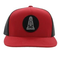 HOOey "Rose" Hog Red/Black Hat -Hooey Brands 3026T RDBK01