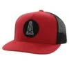 HOOey "Rose" Hog Red/Black Hat -Hooey Brands 3026T RDBK02