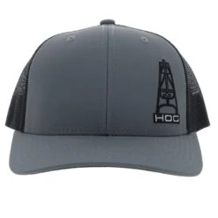 HOOey "HOG" Grey/Black Hat -Hooey Brands 3028T GYBK01