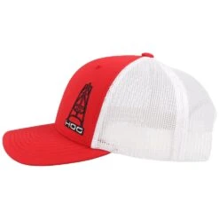HOOey "HOG" Red/White Hat -Hooey Brands 3029T RDWH06