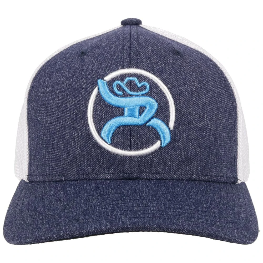 HOOey "Strap" Navy/White Hat 3 HOOey "Strap" Navy/White Hat - Image 3