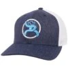 HOOey "Strap" Navy/White Hat -Hooey Brands 4029NVWH02