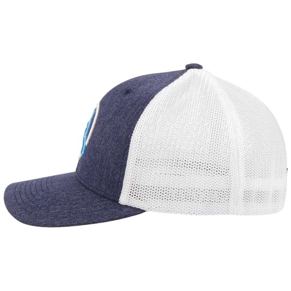 HOOey "Strap" Navy/White Hat 4 HOOey "Strap" Navy/White Hat - Image 4