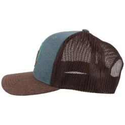 HOOey "Strap" Blue/Brown Hat -Hooey Brands 4029T BLBR06