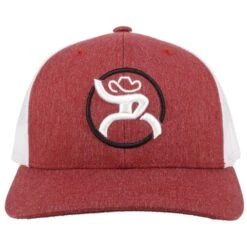 HOOey "Strap" Red/White Hat -Hooey Brands 4029T RDWH01