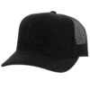 HOOey "Strap" Roughy Black Hat -Hooey Brands 4031T BK02