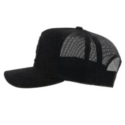 HOOey "Strap" Roughy Black Hat -Hooey Brands 4031T BK05