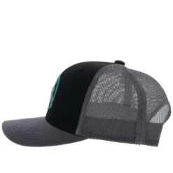 HOOey Youth Hat "Strap" Roughy Black/Grey -Hooey Brands 4031T BKGY05 f6cc3d41 f2d3 4c65 8e96 111d64b2b240