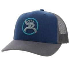 HOOey "Strap" Roughy Blue/Grey Hat
