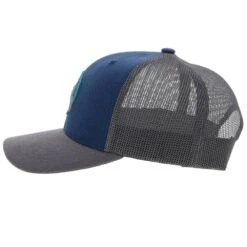HOOey Youth Hat "Strap" Roughy Blue/Grey -Hooey Brands 4031T BLGY05 08e8f181 63ea 4c79 b81f 5ac8b32cf667