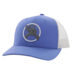 HOOey "Strap" Youth Roughy Blue/White Hat