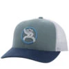HOOey Youth Hat "Strap" Roughy Light Blue/White -Hooey Brands 4031T LTBL02 1788bd5c 1710 49e7 b473 34db638d620f