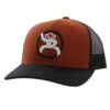 HOOey "Strap" Roughy Rust/Black Hat -Hooey Brands 4031T ORBK02
