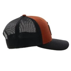 HOOey "Strap" Roughy Rust/Black Hat -Hooey Brands 4031T ORBK13