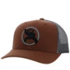 HOOey "Strap" Roughy Orange/Grey Hat -Hooey Brands 4031T ORGY02