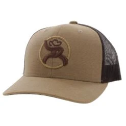 HOOey "Strap" Roughy Tan/Brown Hat