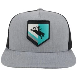 HOOey "Tibbs" Grey/Black Youth Hat -Hooey Brands 4038T GYBK01 c9c3410e 9ae1 491c b494 3e2c3fe318fc