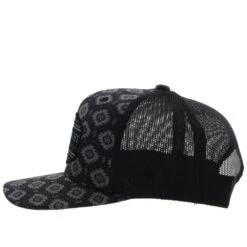 HOOey Youth "Tribe" Black W/ Aztec Print Hat -Hooey Brands 4040T BK05 b1ca11ae 37d0 49fc 8f09 4dc508a26aa4