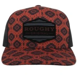 HOOey "Roughy" Tribe Youth Print/Black Hat -Hooey Brands 4040T RUBK01 1f2a0d36 11b3 48db a590 abdb26518584