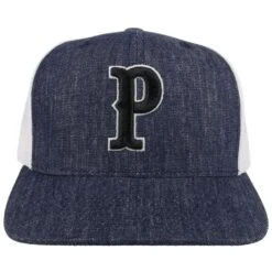 HOOey "Punchy" Hat, Navy/White -Hooey Brands 5026T NVWH 1