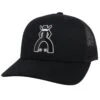 HOOey "Punchy" Snapback Black Hat -Hooey Brands 5028T BK2