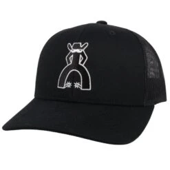 HOOey "Punchy" Snapback Black Hat