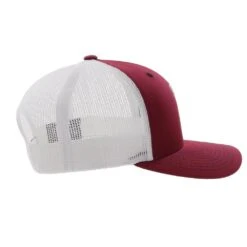 HOOey "Punchy" Hat, Maroon/White -Hooey Brands 5028T MAWH13
