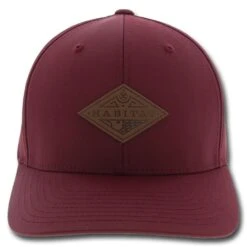 HOOey "Graphite" Maroon Hat -Hooey Brands 6003MAfront 20958.1550438872.1280.1280
