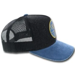HOOey "Element" Black/Blue Hat -Hooey Brands 6004T BKside2 17279.1549652940.1280.1280