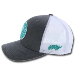 HOOey "Element" Grey/White Hat -Hooey Brands 6006T GYWHside 24076.1550306752.1280.1280