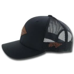 HOOey "Graphite" Black Hat -Hooey Brands 6007T BKside 29911.1550308816.1280.1280