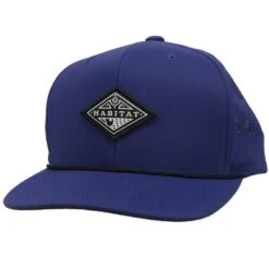 HOOey "Graphite" Blue Hat