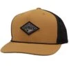 HOOey "Graphite" Tan/Black W/black & White Diamond Patch Hat -Hooey Brands 6011T TNBK02