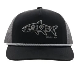 HOOey "Habitat" Black/Charcoal Hat -Hooey Brands 6014T BKCH01