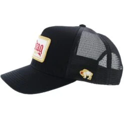 HOOey "Stag" Black Hat 6 HOOey "Stag" Black Hat -Hooey Brands 97103 34650.1572548408.1280.1280