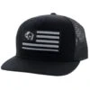 HOOey "American Made" Black Hat -Hooey Brands 9711T BK