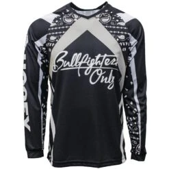 HOOey BFO Youth Jersey Black W/ White -Hooey Brands BFO331 FRONT 6d728598 1a16 48b6 b3b2 4f70b05c2817